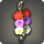 Rainbow moth orchid earring icon1.png