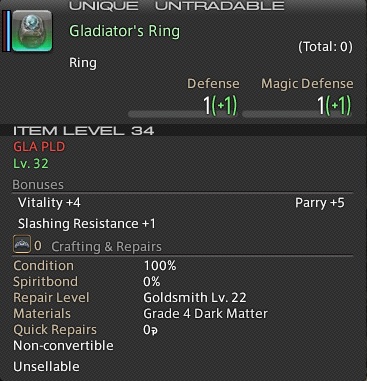 Gladiator's Ring