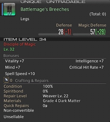 Battlemage's Breeches