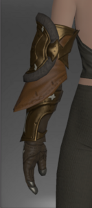 Ishgardian Monastic's Armguards rear.png