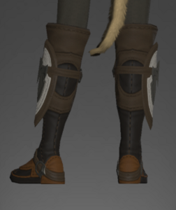 Ishgardian Monastic's Boots rear.png