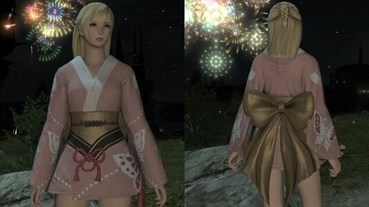 Ladys yukata pinkfly1.jpg