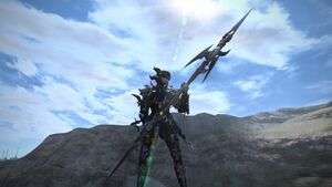 Dragoon wearing Artifact Armor